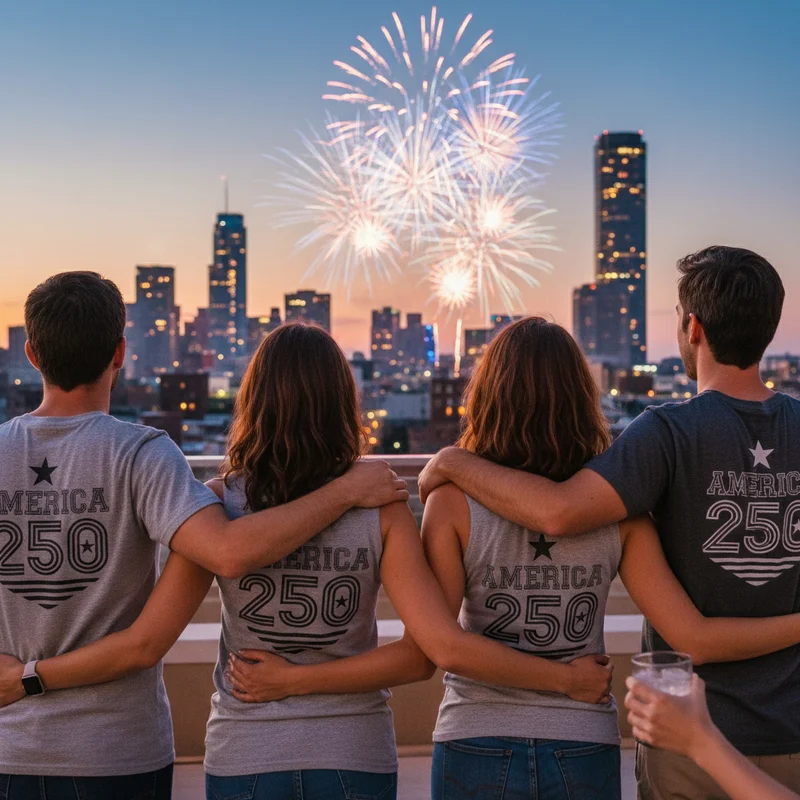 How to Coordinate Group Shirts for July 4th 2026 - 250 Shirt Co