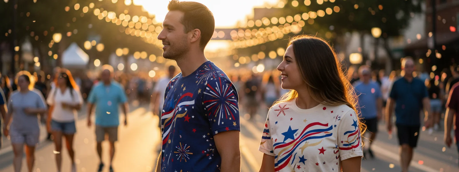 Couples Matching Shirts for July 4th 2026 - 250 Shirt Co