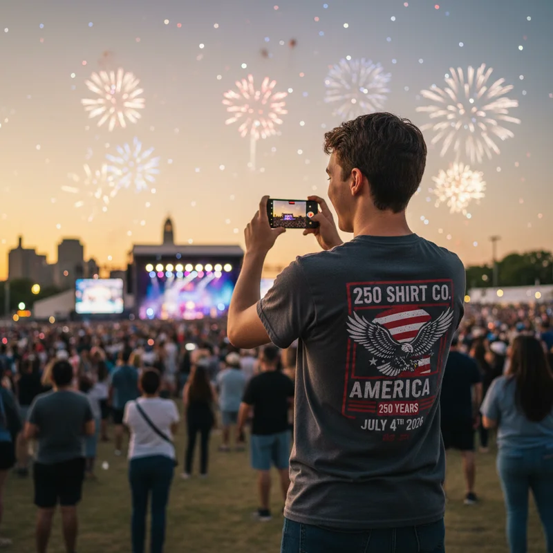 July 4th 2026 Concert Lineup: Who's Playing Where - 250 Shirt Co
