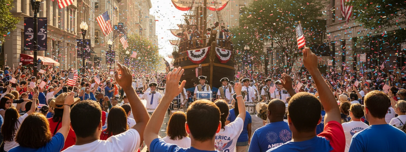 July 4th 2026 Parade Schedule: Top 25 Cities - 250 Shirt Co