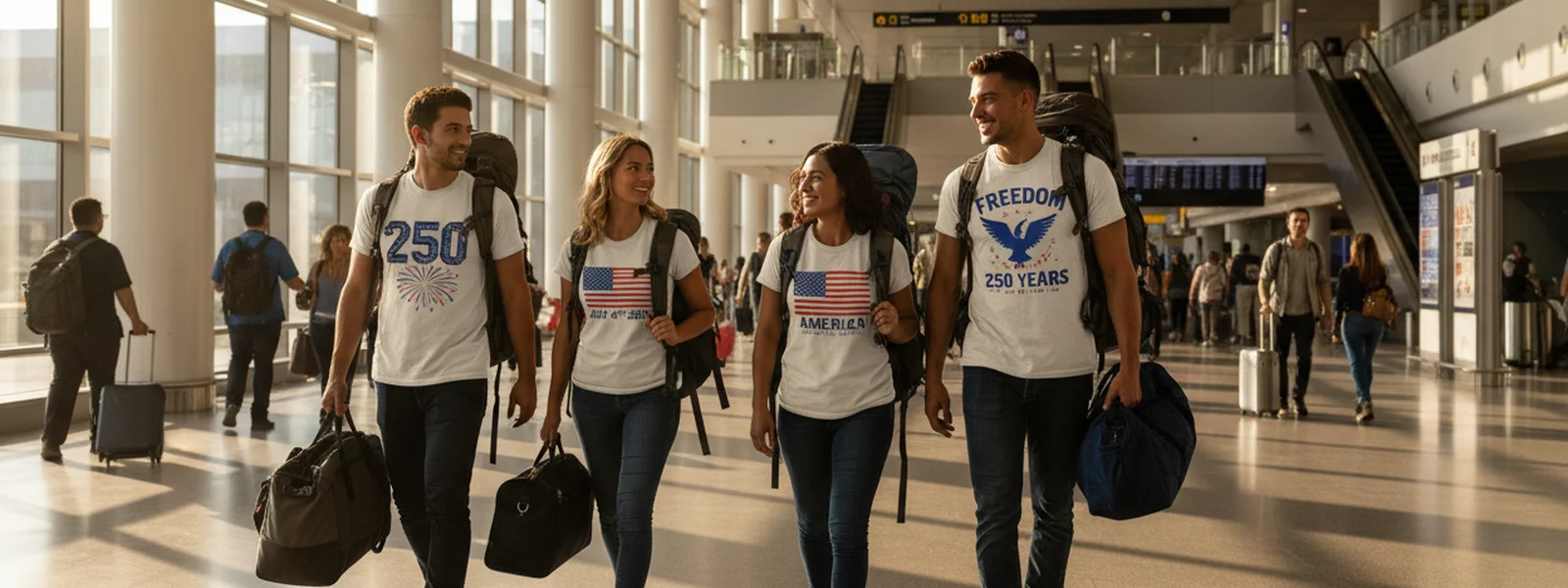 July 4th 2026 Travel Tips: Beat the Crowds - 250 Shirt Co