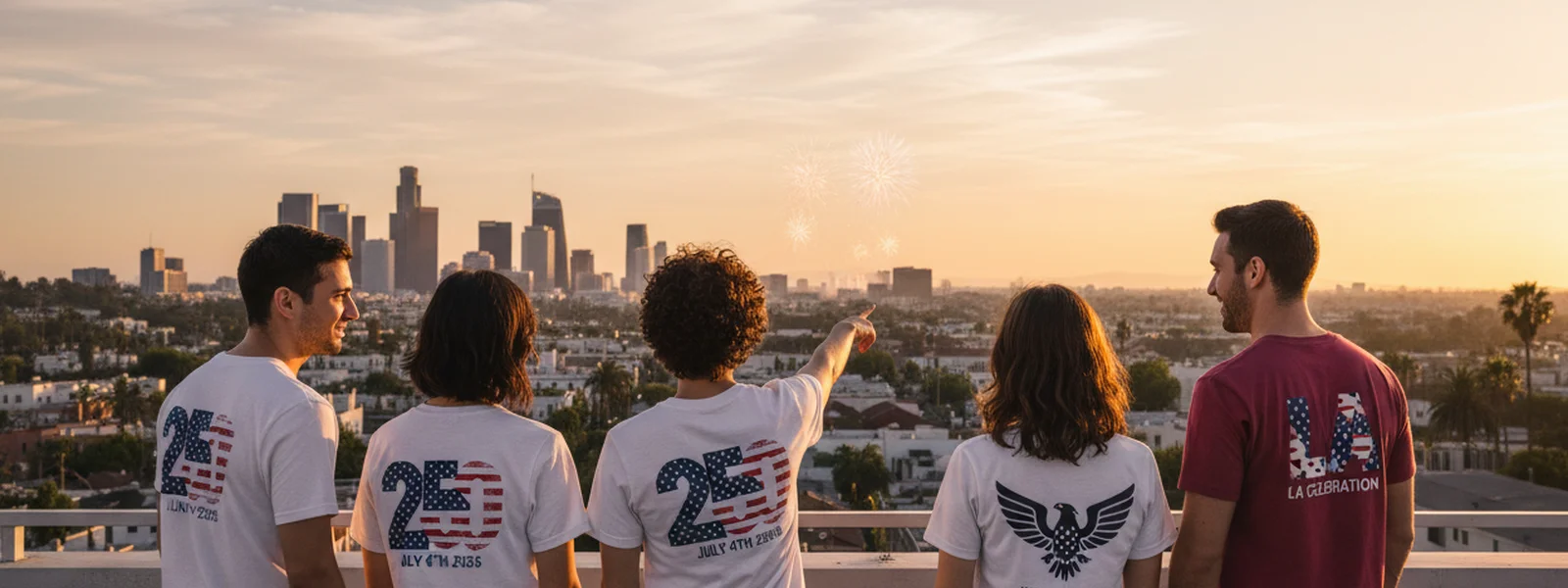 LA 250th Celebration: How the West Coast Parties - 250 Shirt Co