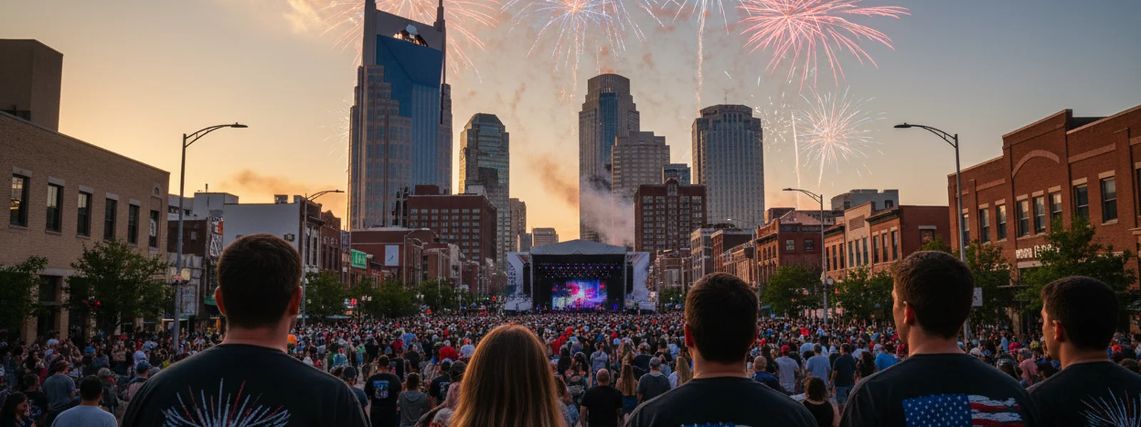 Nashville 250th Celebration: Music City Goes Big - 250 Shirt Co