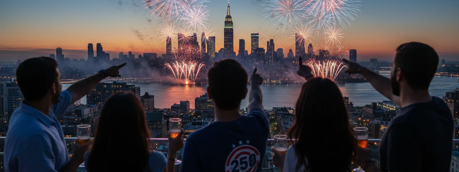 New York City 250th Celebration: Where to Be - 250 Shirt Co