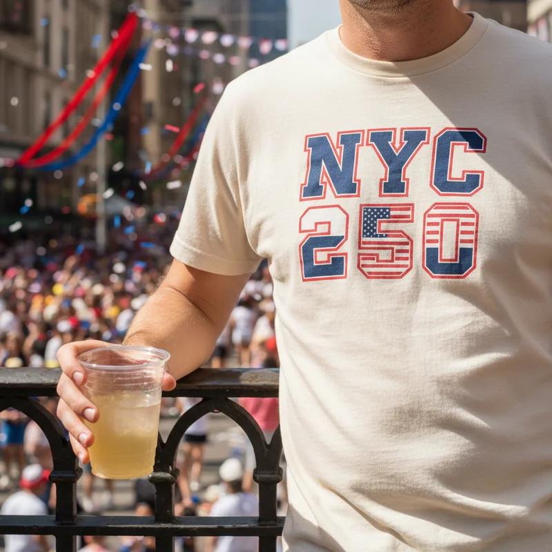 New York City 250th Celebration: Where to Be - 250 Shirt Co