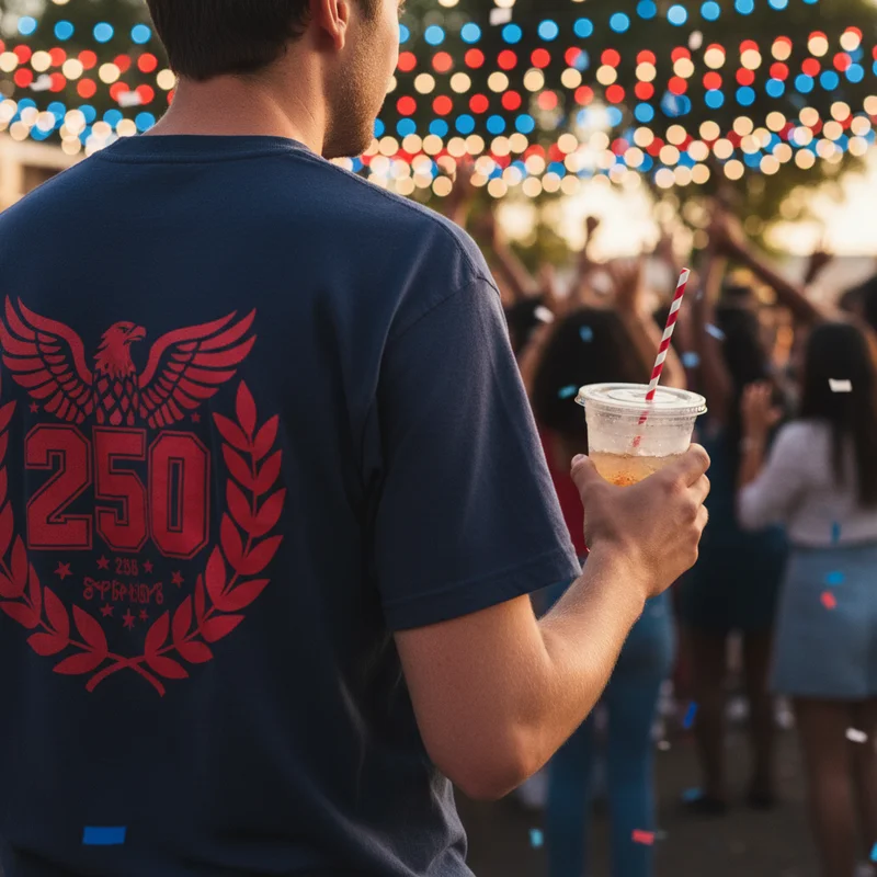 Red White and Blue Without Looking Like a Flag - 250 Shirt Co