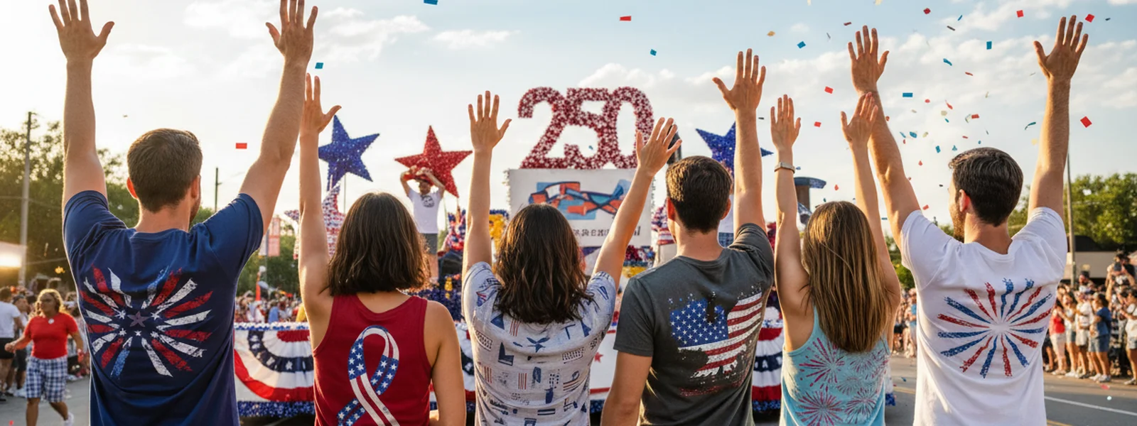 What to Wear to a Parade: 250th Edition - 250 Shirt Co