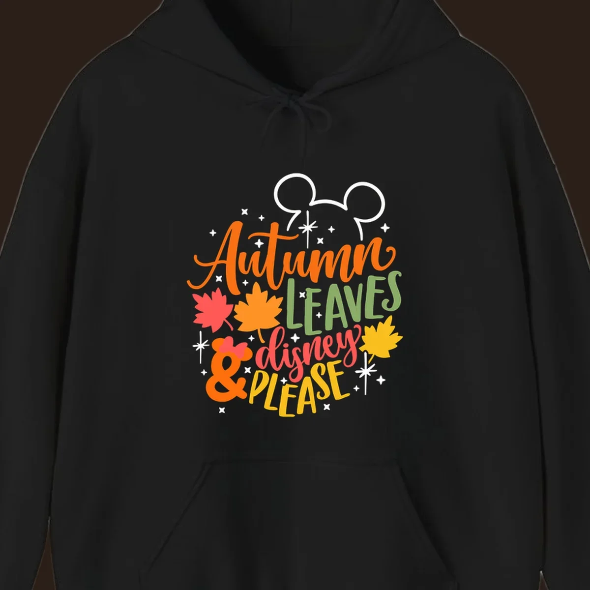 Autumn Leaves Disney Please text with Mickey ears and fall leaves.