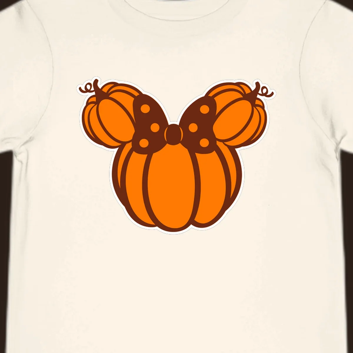 Mickey pumpkin bow graphic