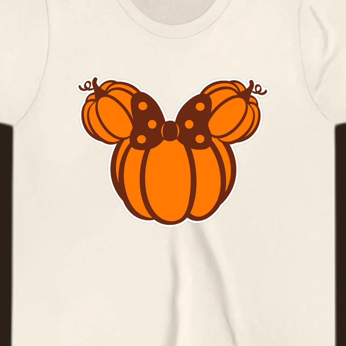 Mickey pumpkin bow graphic