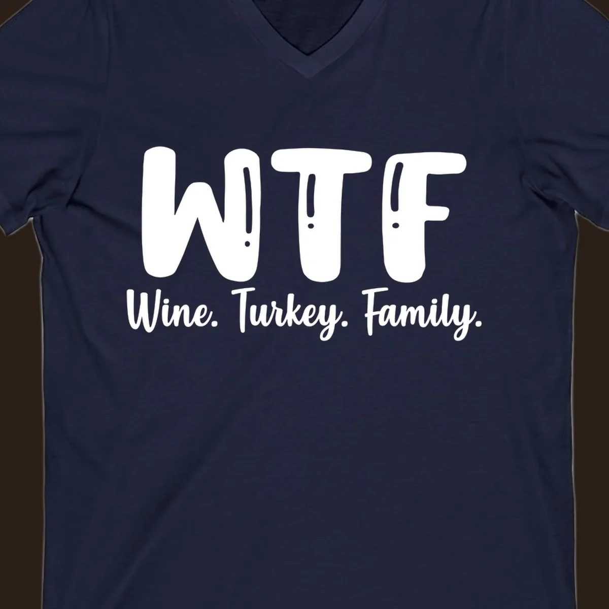 WTF Wine Turkey Family design