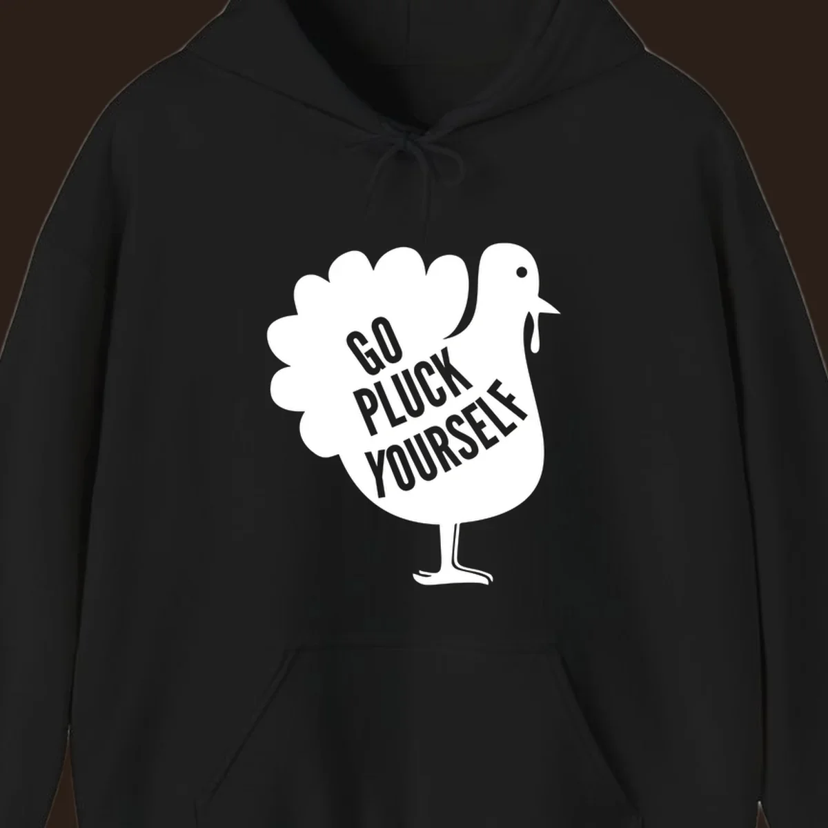 Go pluck yourself turkey graphic for Thanksgiving shirts