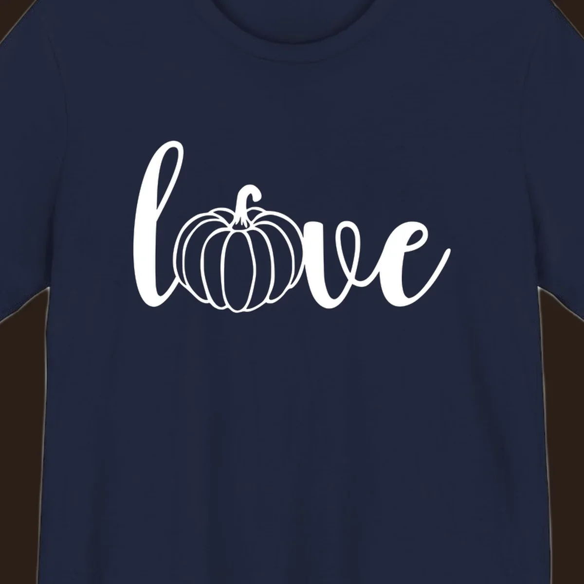 Love pumpkin script design for fall and Thanksgiving shirts.