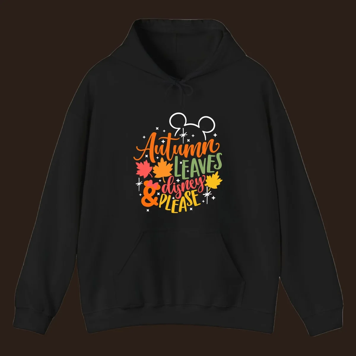 Autumn Leaves Disney Please text with Mickey ears and fall leaves.