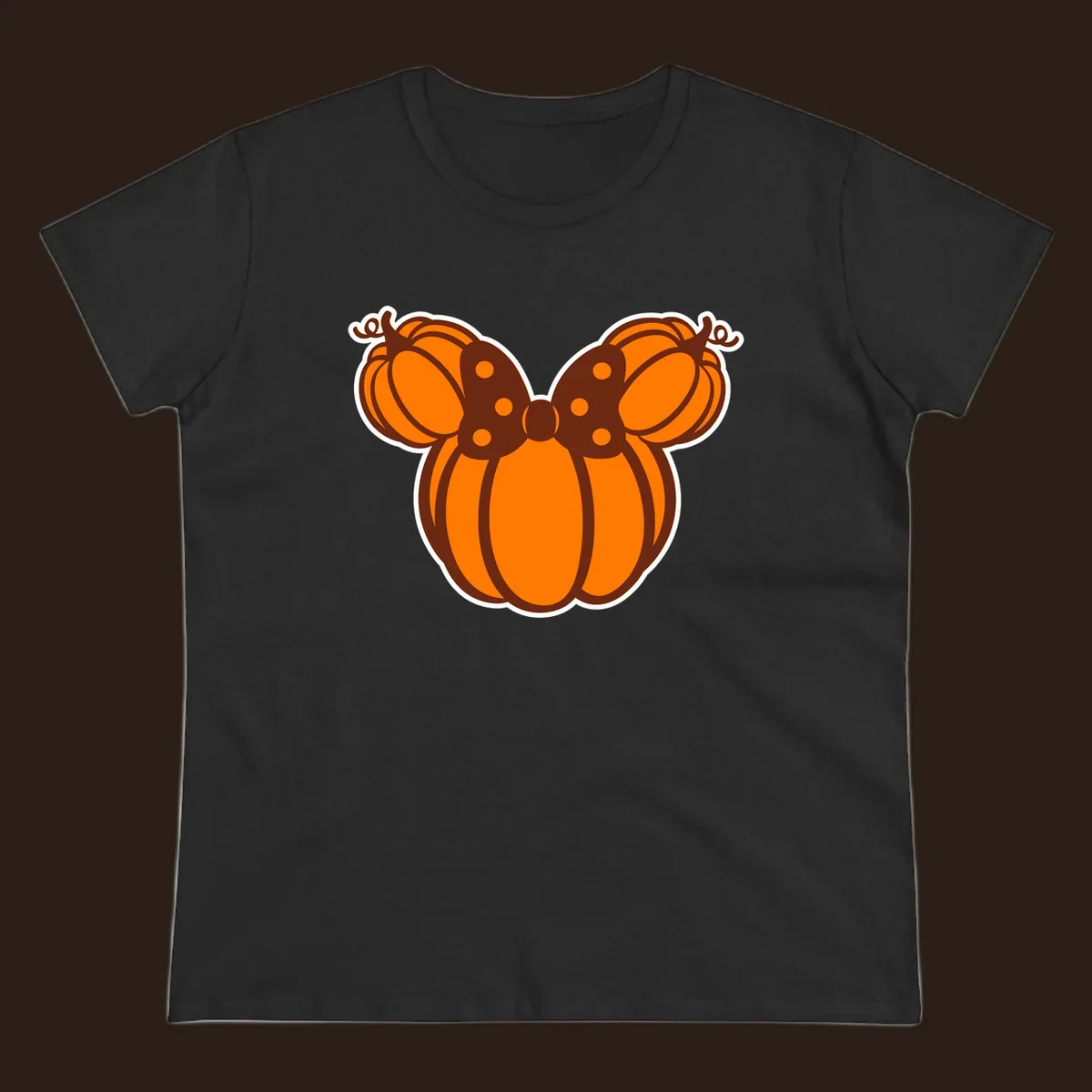 Mickey pumpkin bow graphic