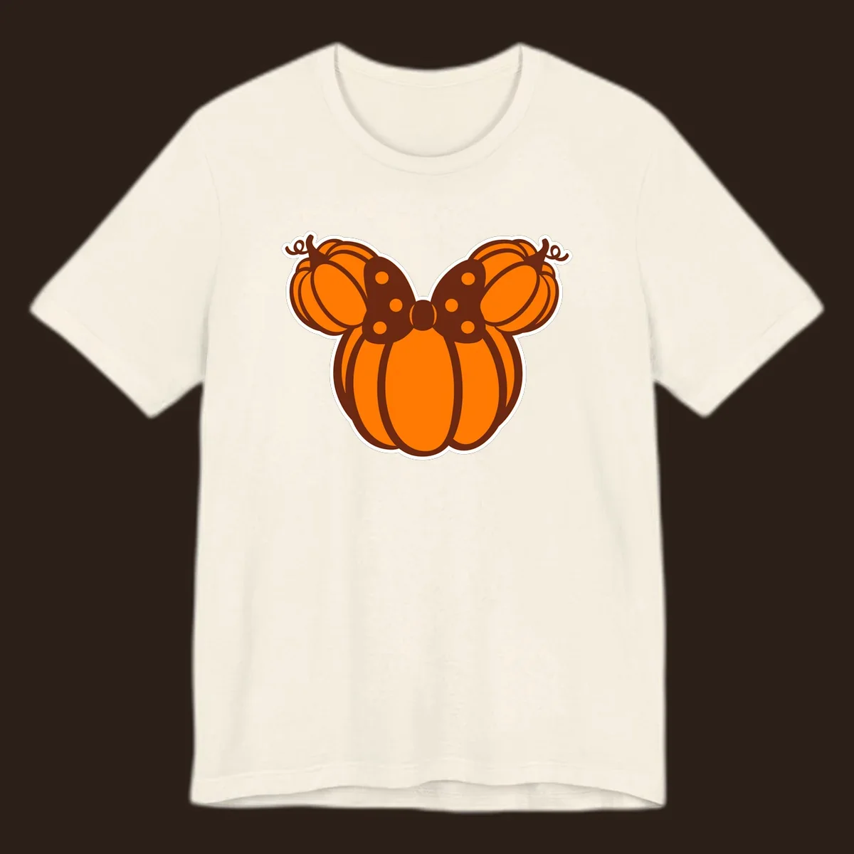 Mickey pumpkin bow graphic