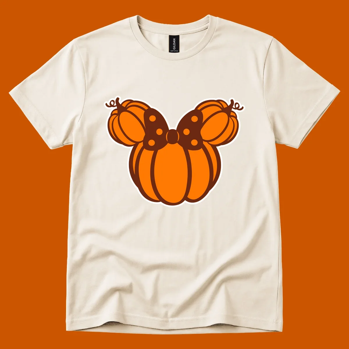Mickey pumpkin bow graphic