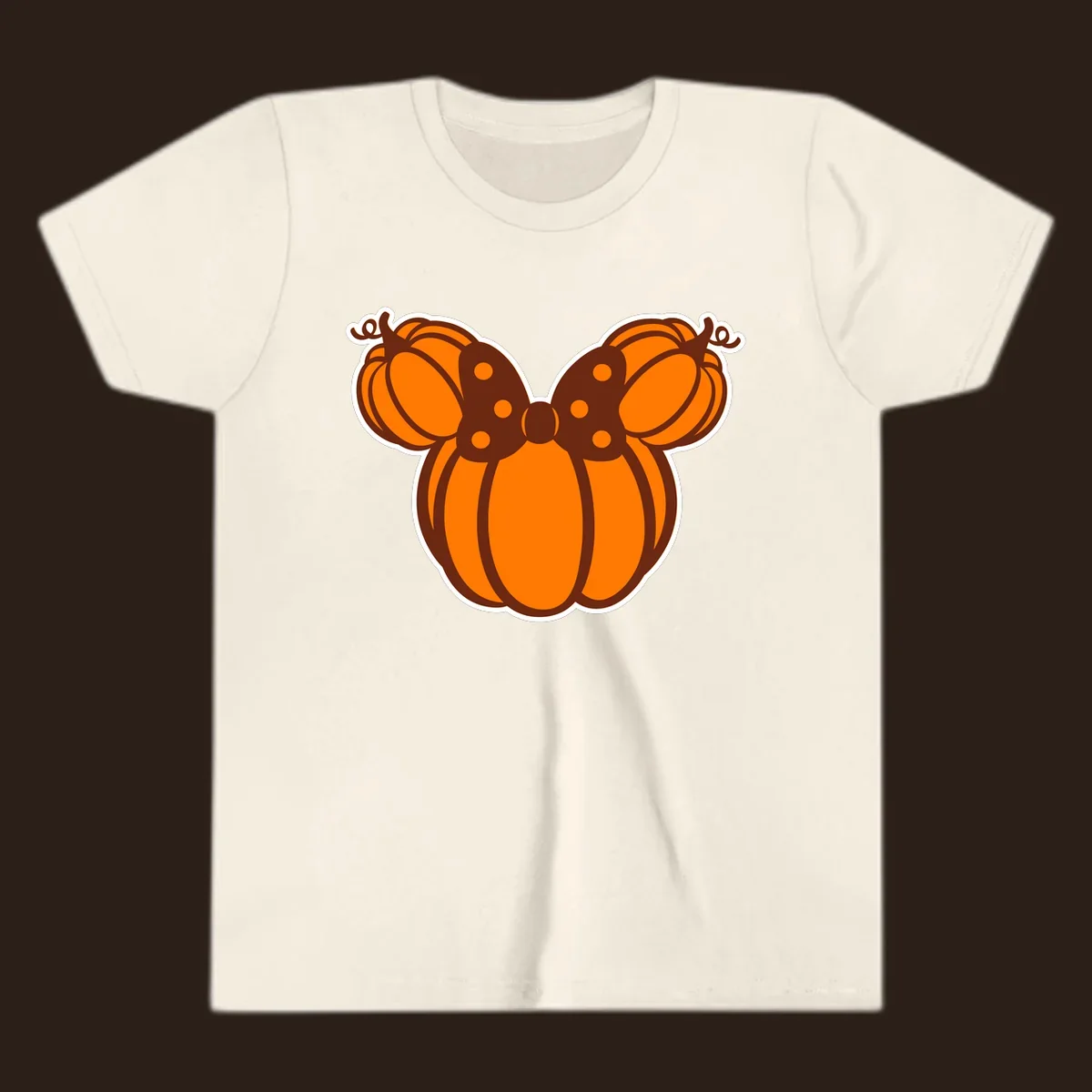 Mickey pumpkin bow graphic
