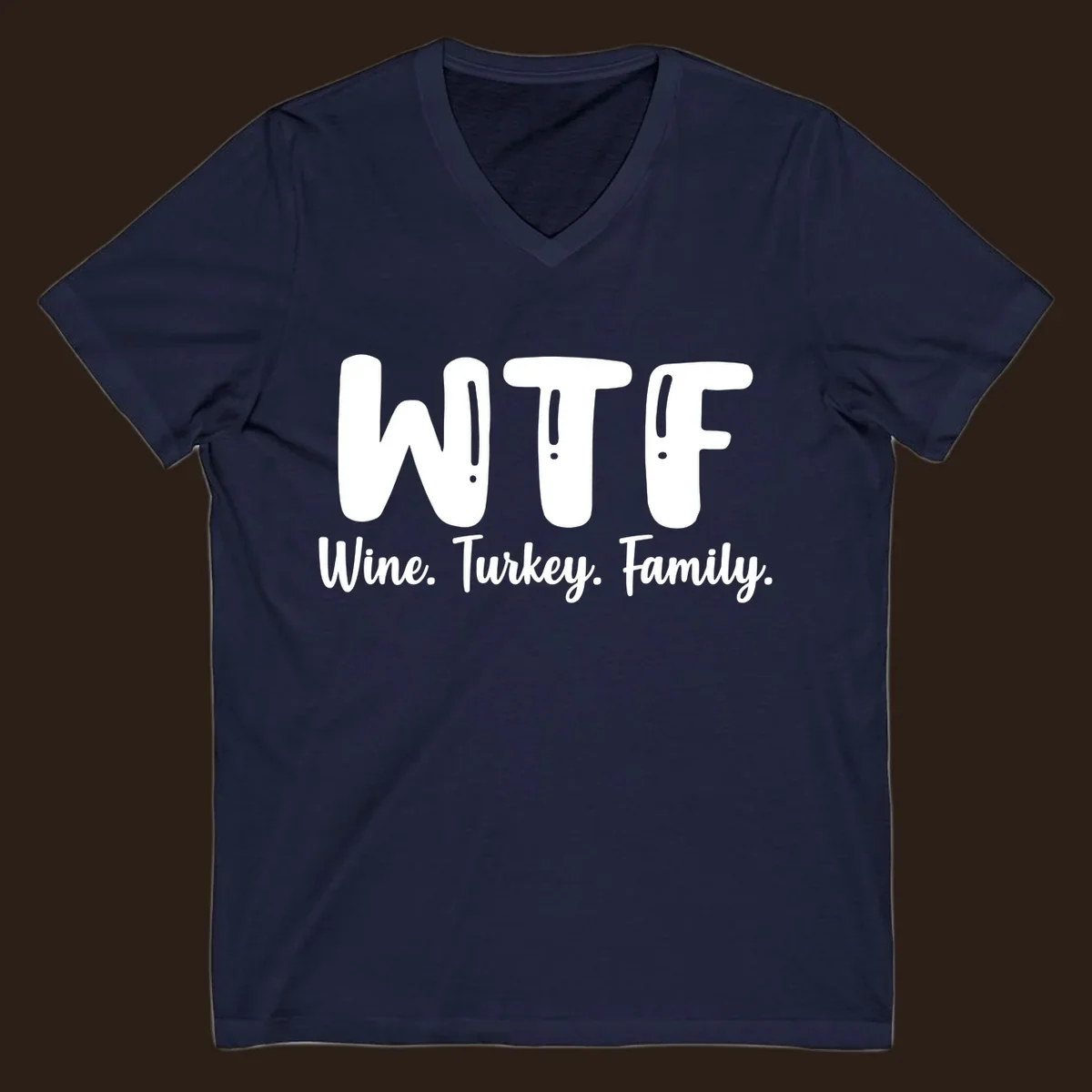 WTF Wine Turkey Family design