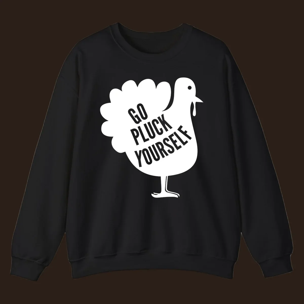 Go pluck yourself turkey graphic for Thanksgiving shirts