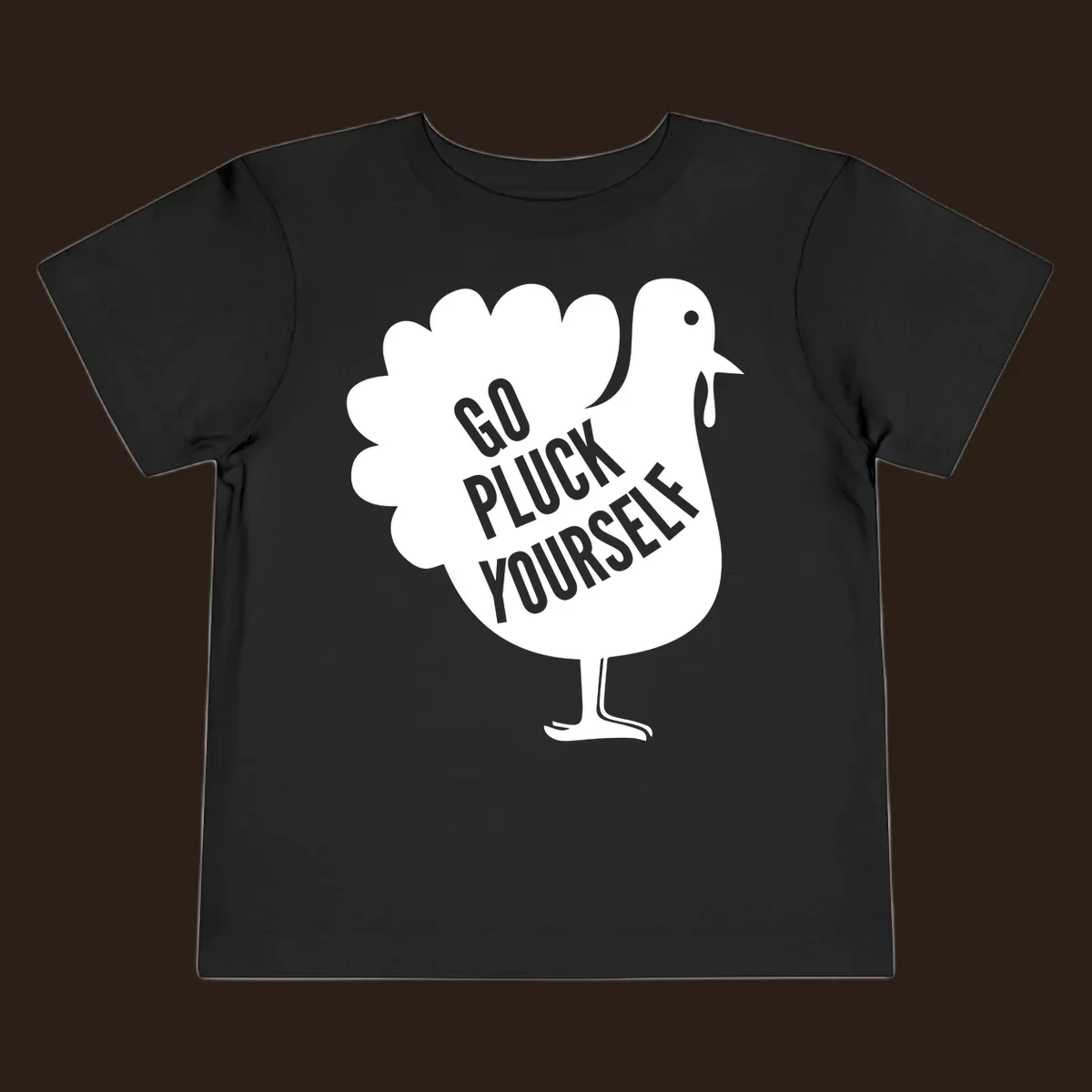 Go pluck yourself turkey graphic for Thanksgiving shirts