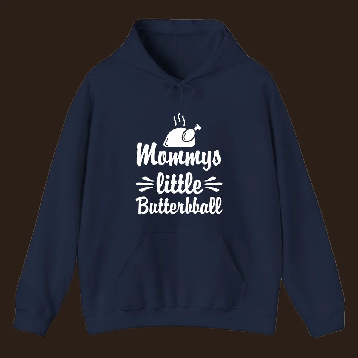Mommys little Butterball Thanksgiving design with a roasted turkey graphic.