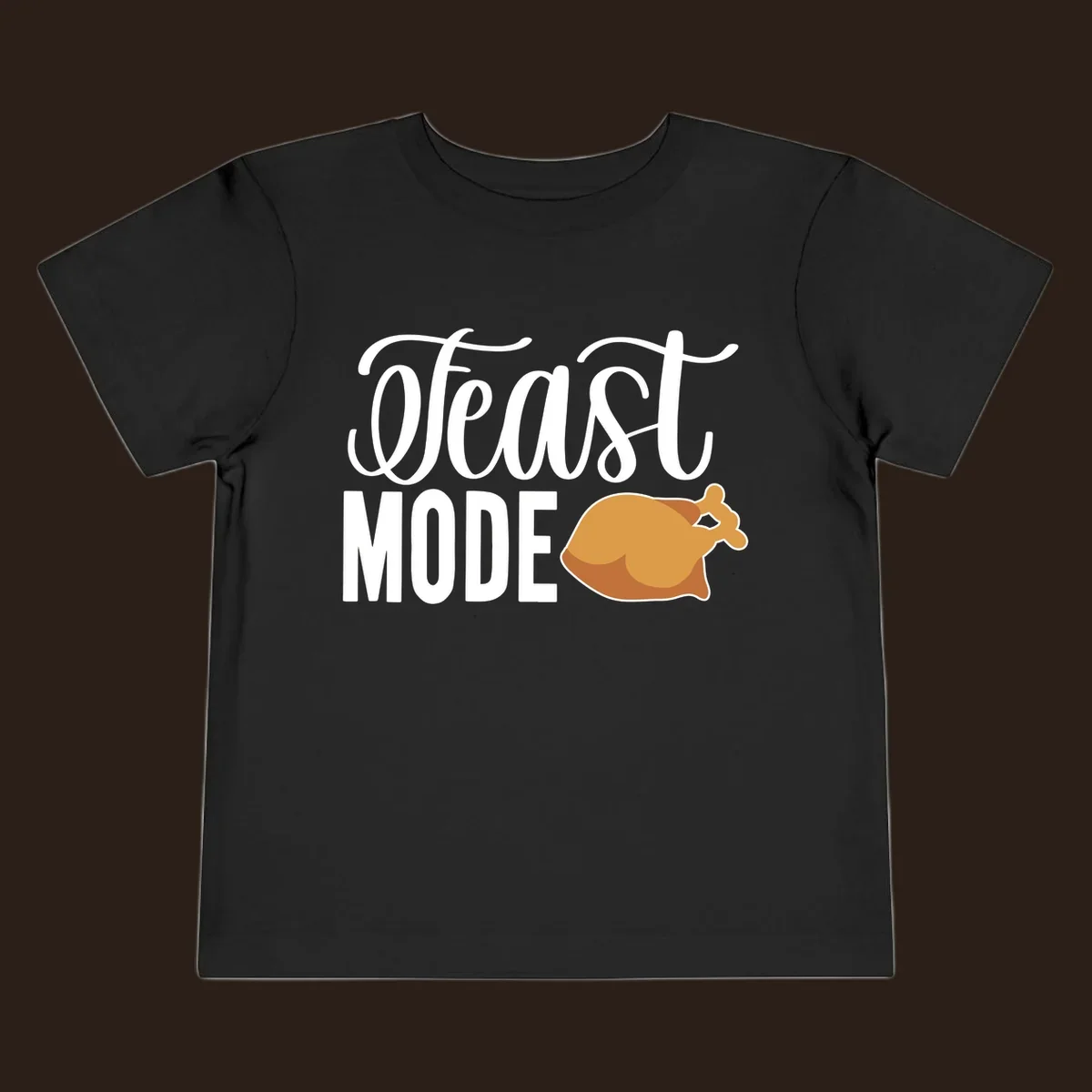 Feast Mode Turkey Illustration for Thanksgiving
