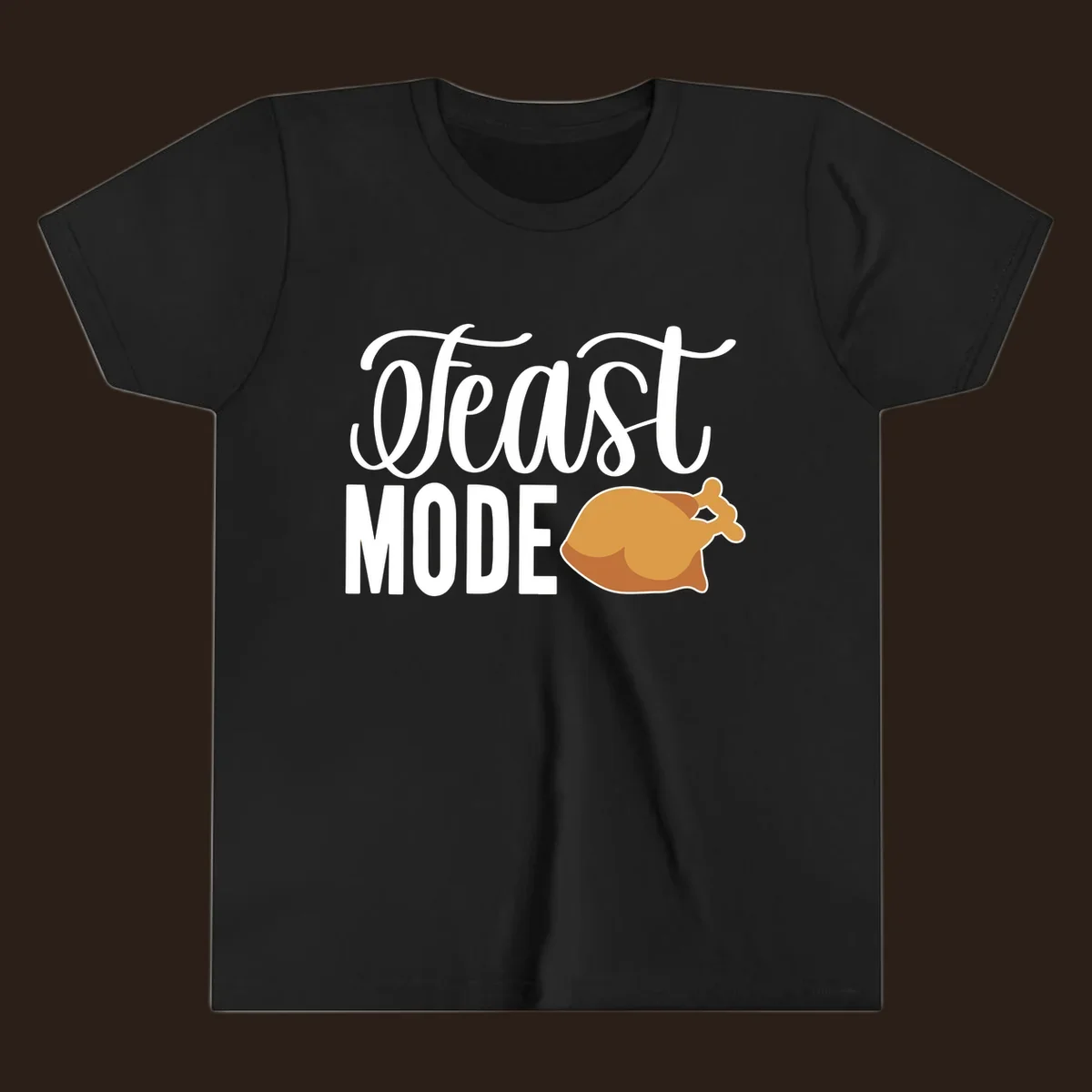 Feast Mode Turkey Illustration for Thanksgiving