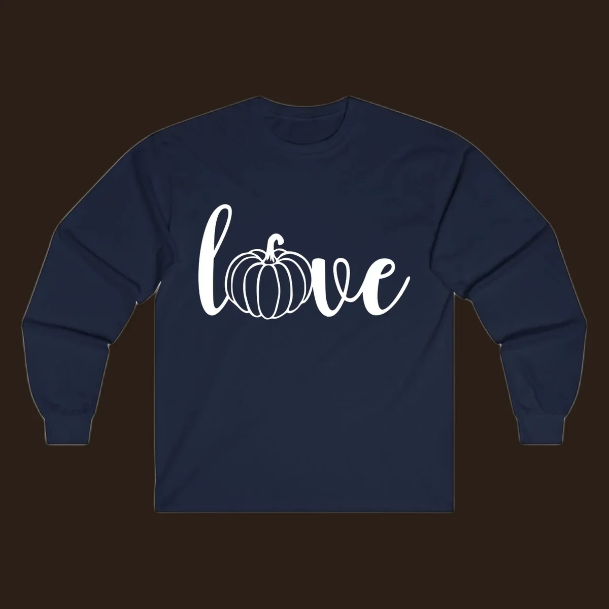 Love pumpkin script design for fall and Thanksgiving shirts.