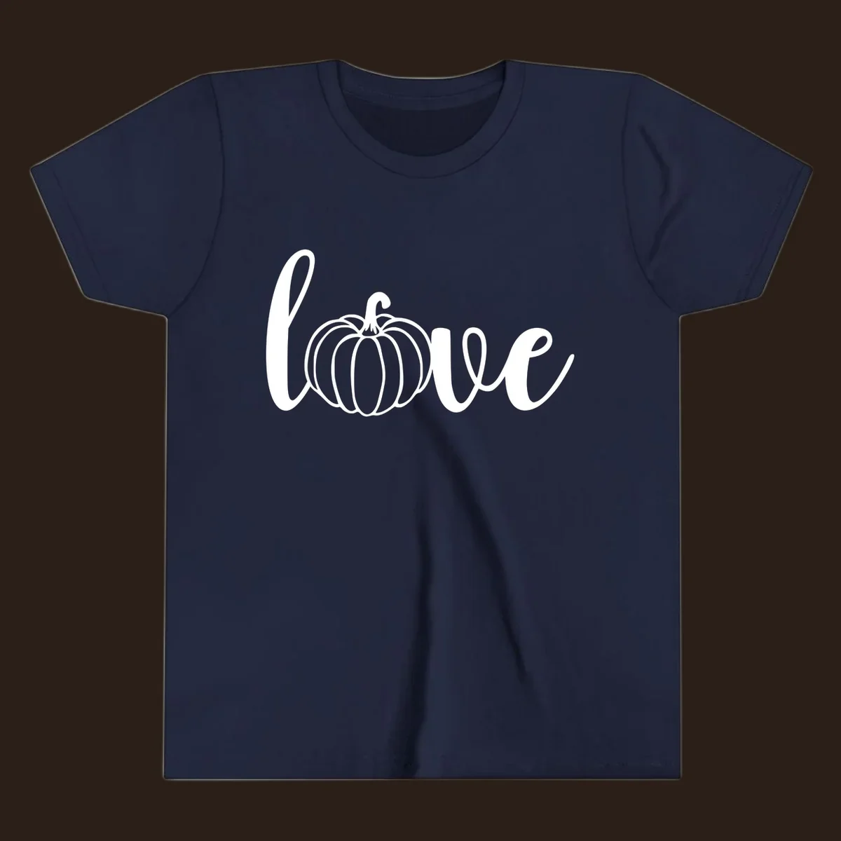 Love pumpkin script design for fall and Thanksgiving shirts.