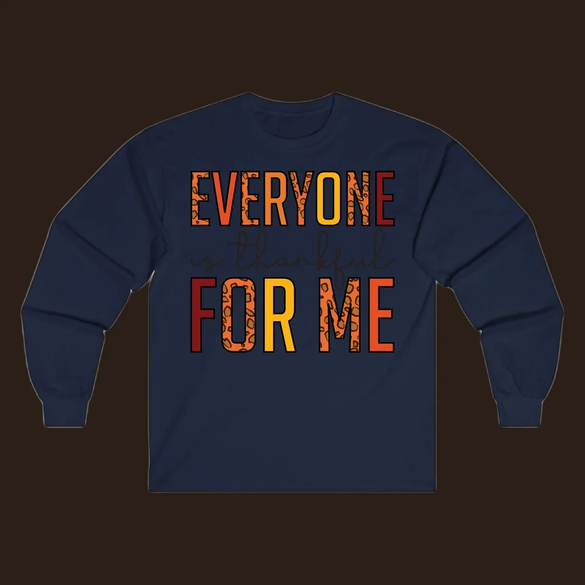 Everyone Is For Me typography with leopard print accents.