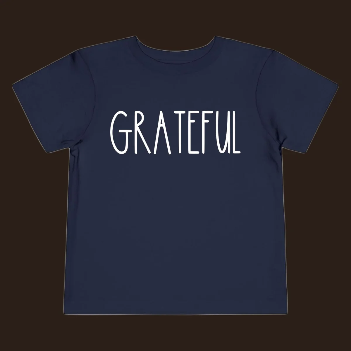 Bold white typography spelling out GRATEFUL, suitable for Thanksgiving.