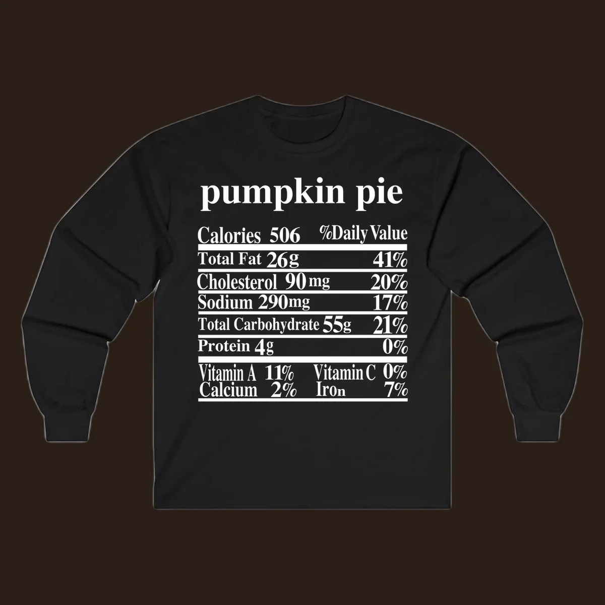 Pumpkin Pie Nutrition Facts