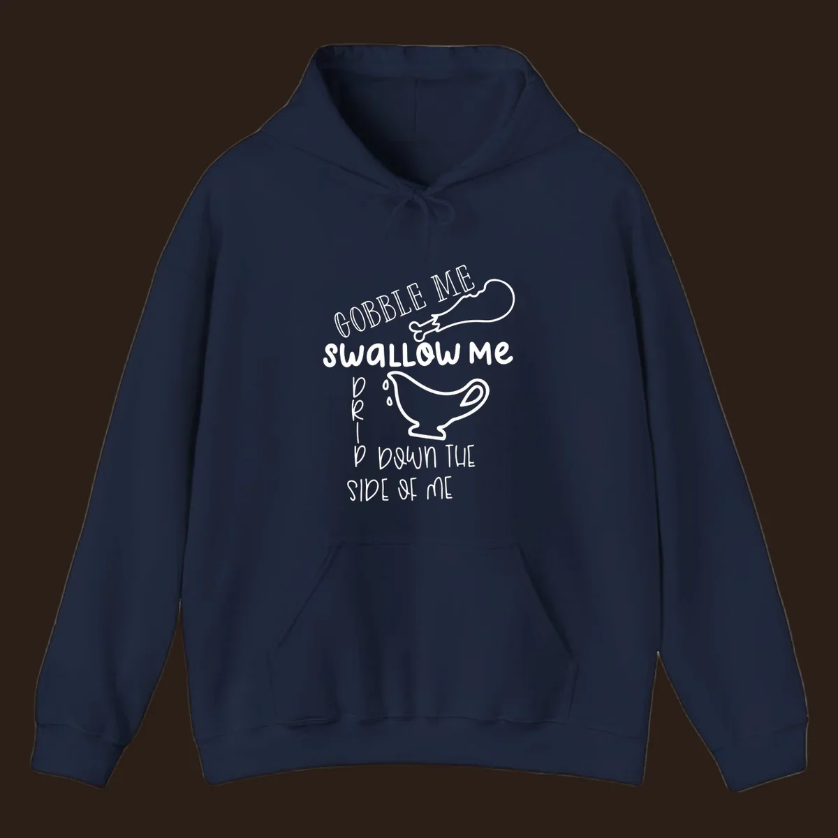Gravy me down Thanksgiving shirt with turkey leg and gravy boat.