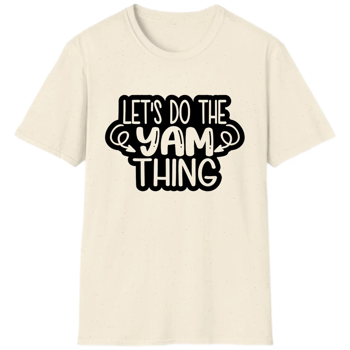 Let's Do The Yam Thing T-Shirt in Natural