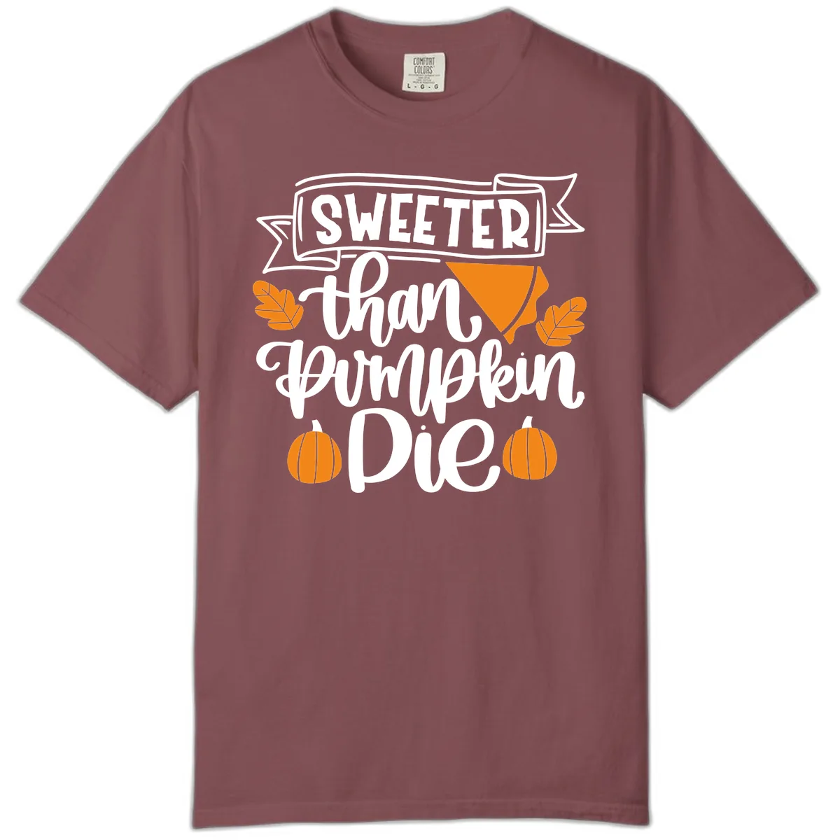 Sweeter Than Pumpkin Pie Thanksgiving Comfort Color in Brick