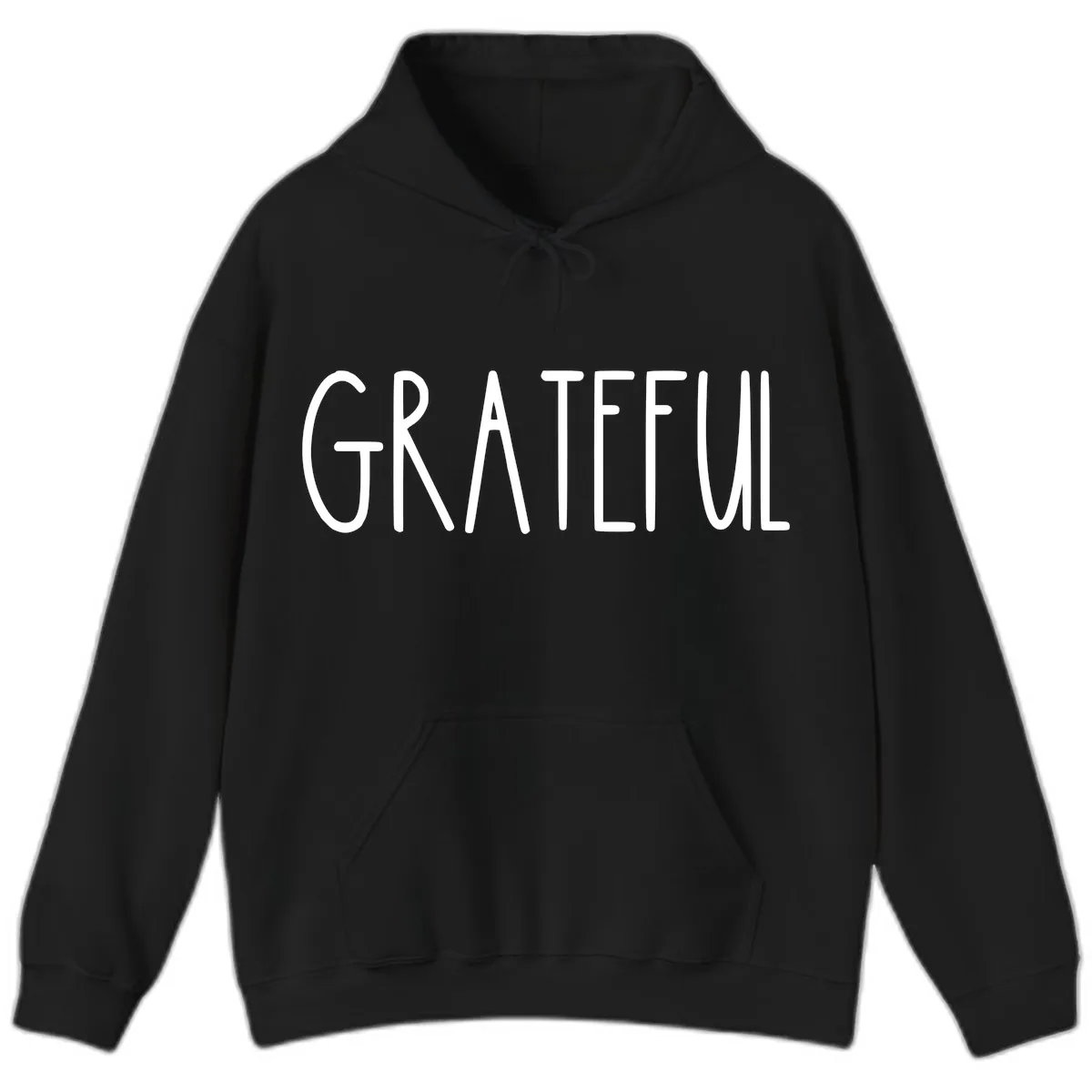 Grateful Hoodie in Black