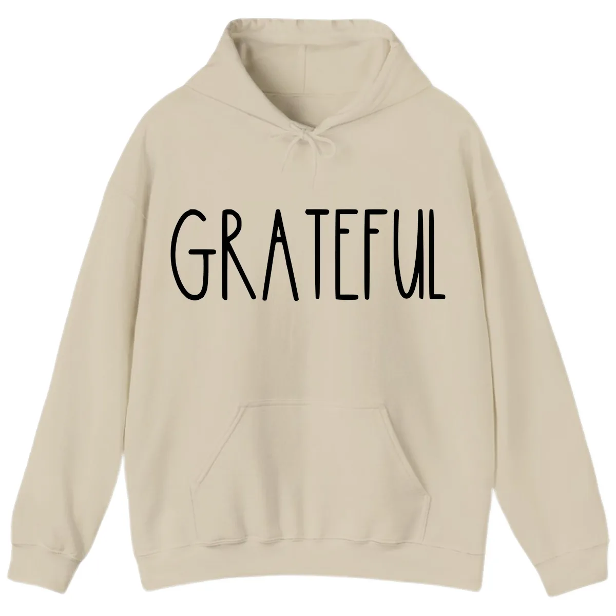 Grateful Hoodie in Sand