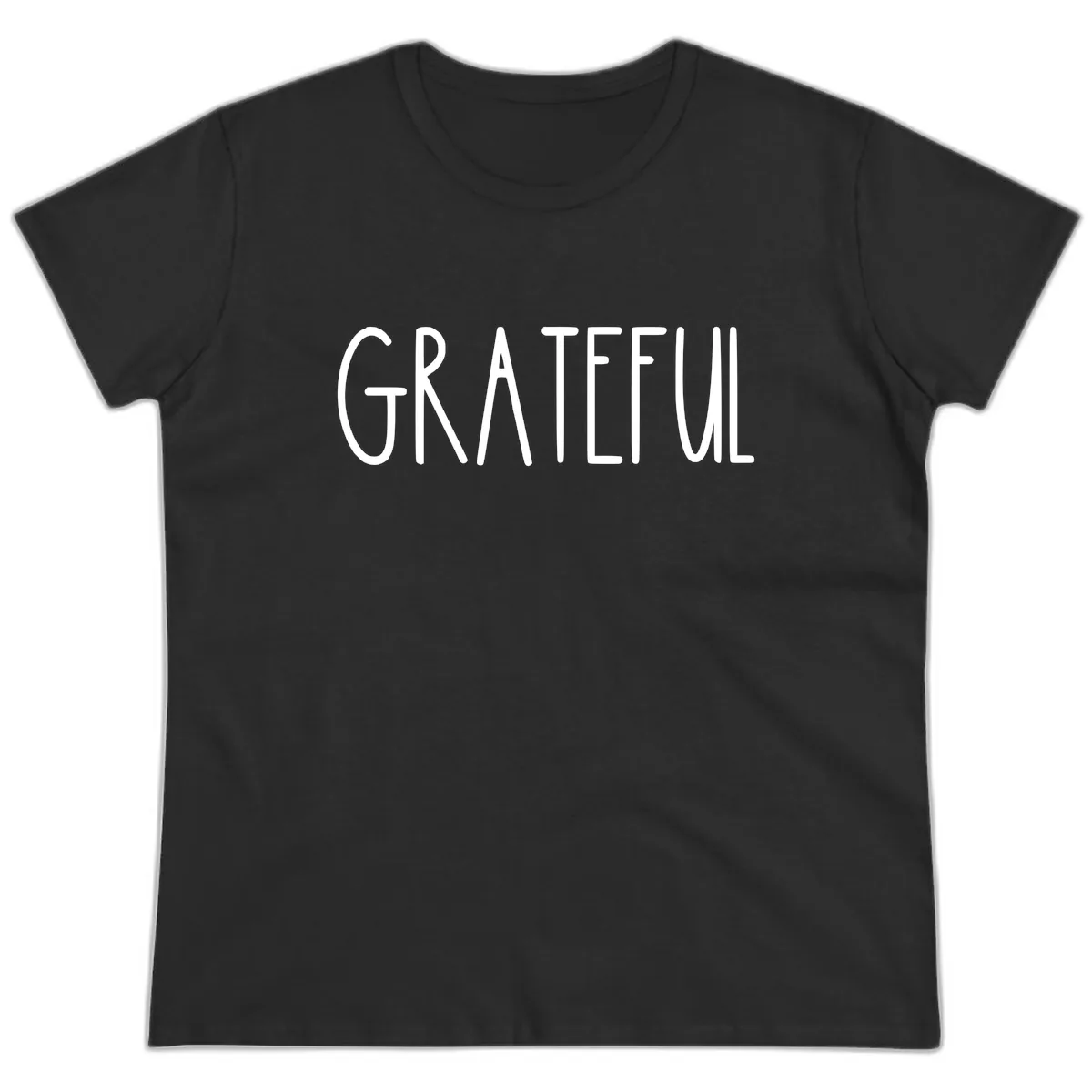 Grateful Ladies Tee in Black