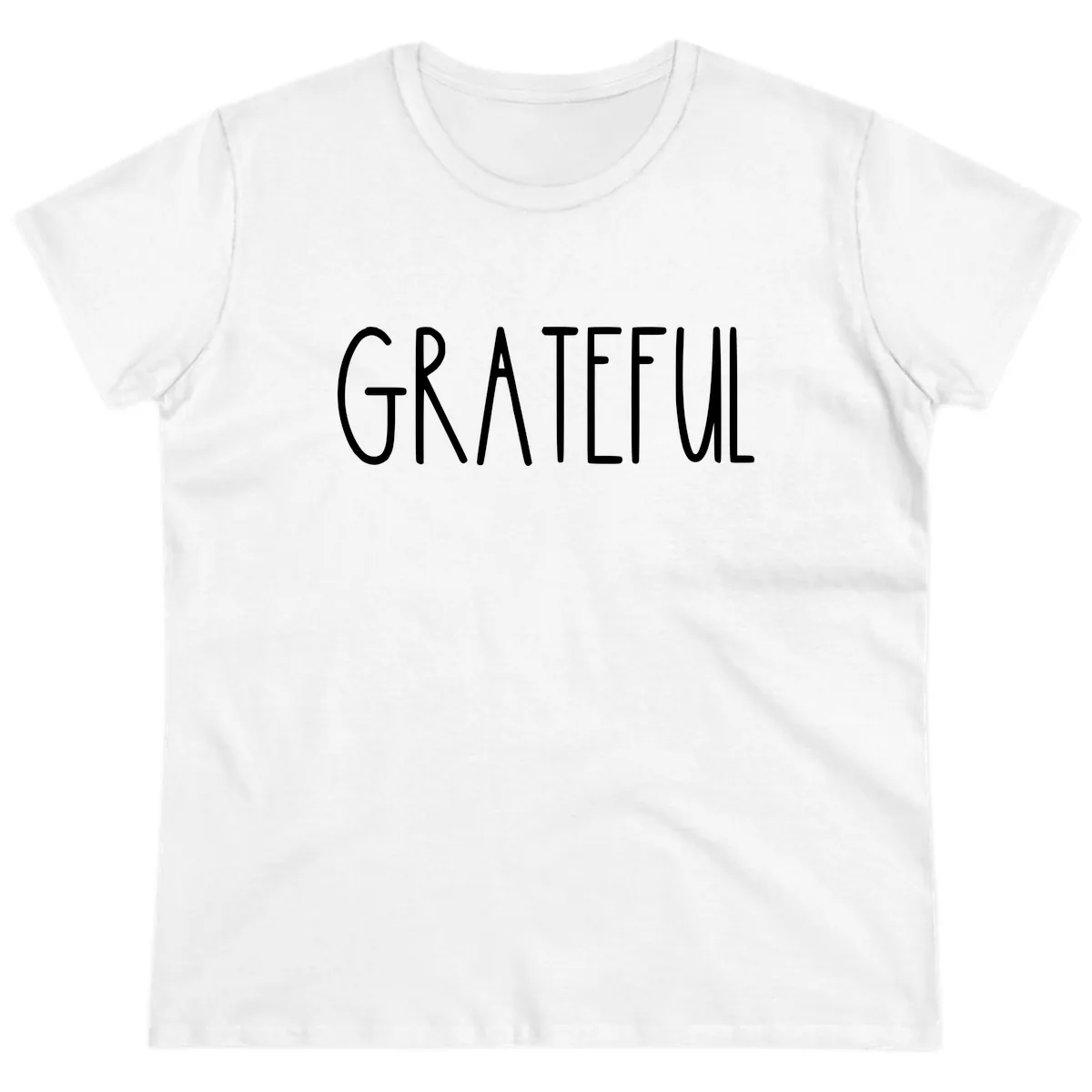 Grateful Ladies Tee in White