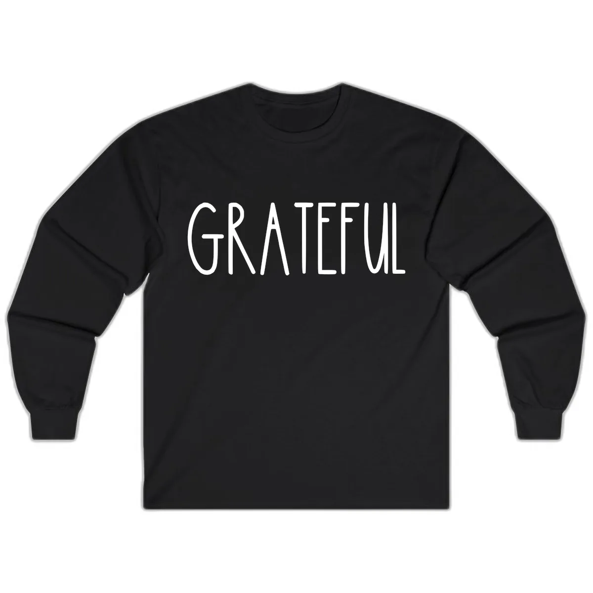 Grateful Long Sleeve in Black
