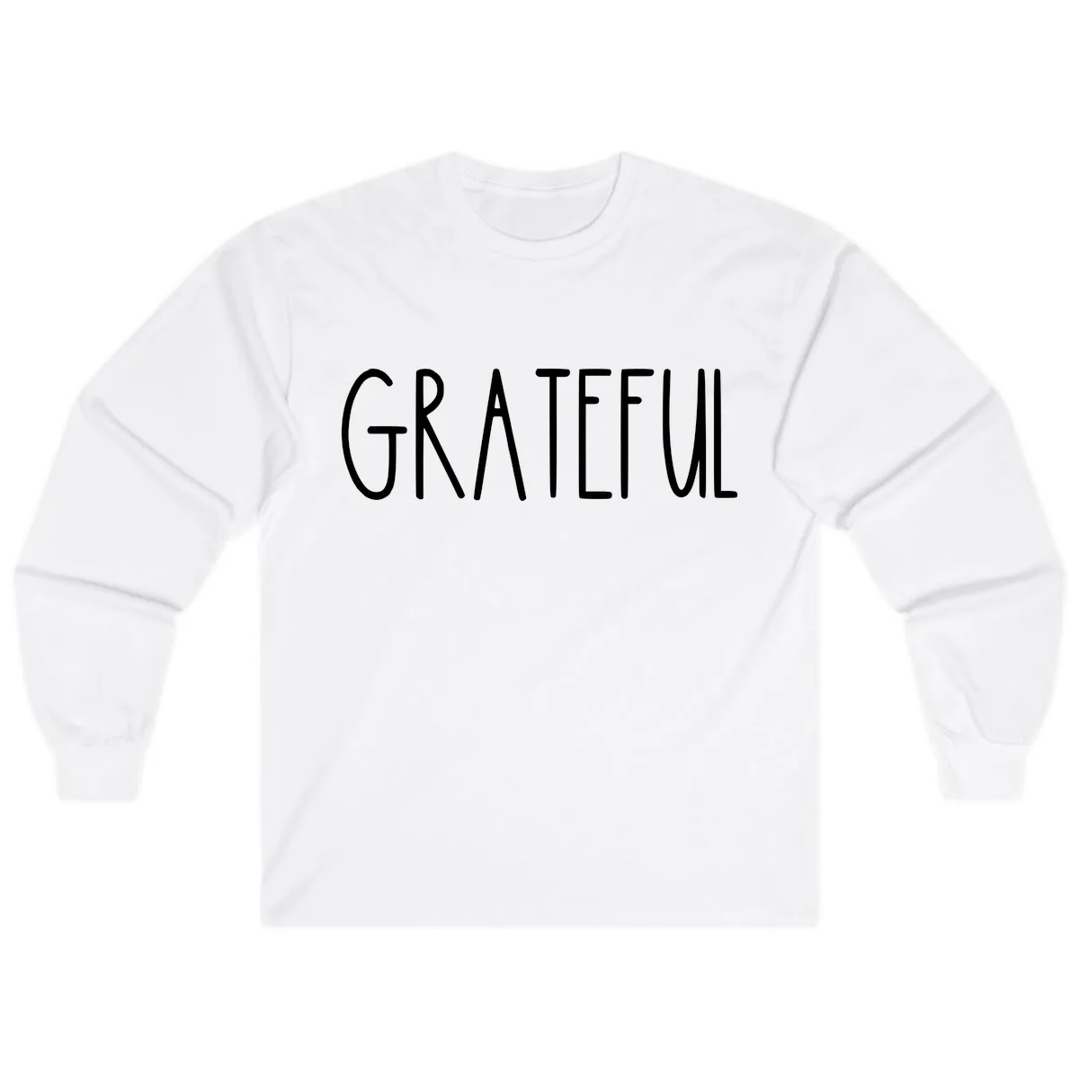 Grateful Long Sleeve in White