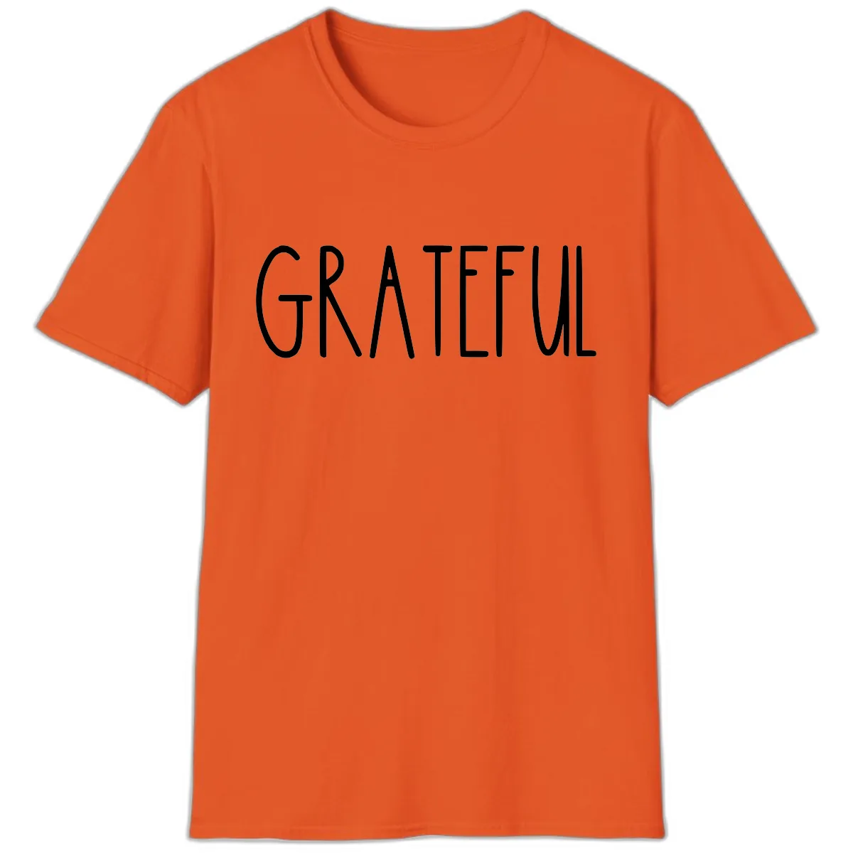 Grateful T-Shirt in Orange