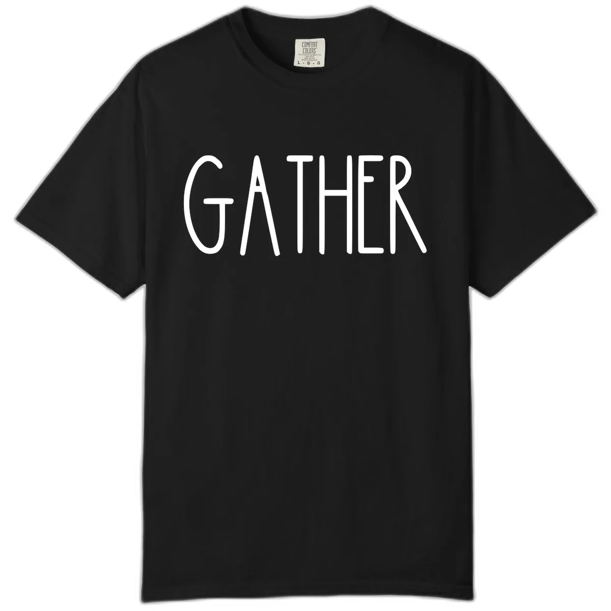 Gather Together Family Dinner Comfort Color in Black