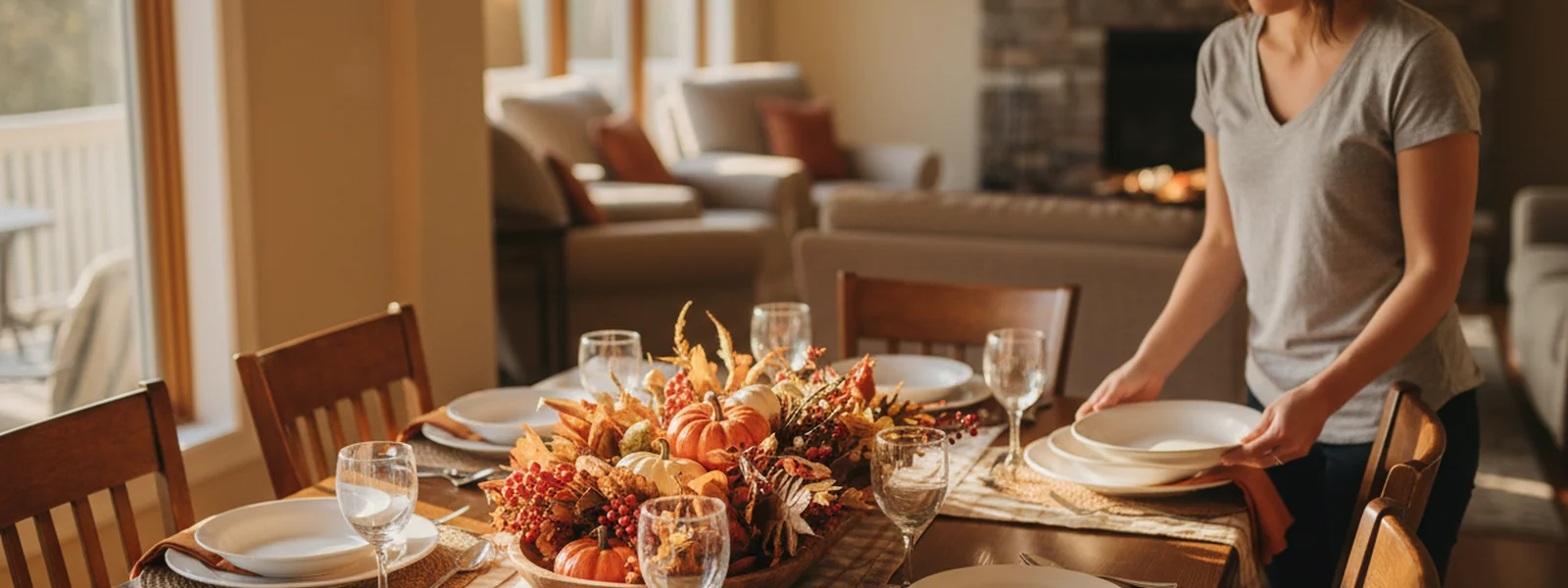 Ladies Thanksgiving V-Neck: Comfortable, Flattering, and Dinner-Ready - Thanksgiving Shirts