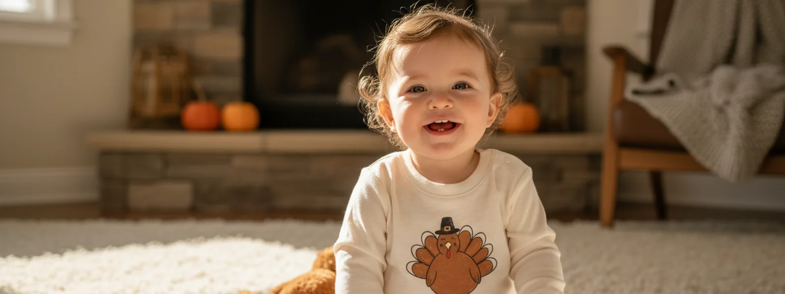 'Little Turkey' Shirt: Adorable Designs for Your Smallest Dinner Guest - Thanksgiving Shirts