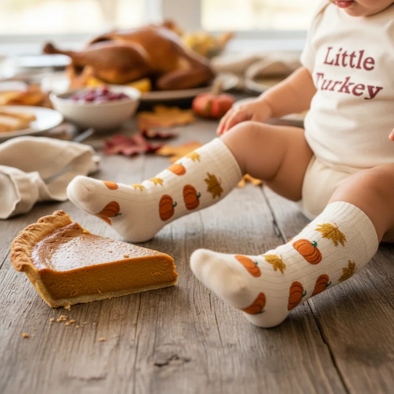'Little Turkey' Shirt: Adorable Designs for Your Smallest Dinner Guest - Thanksgiving Shirts
