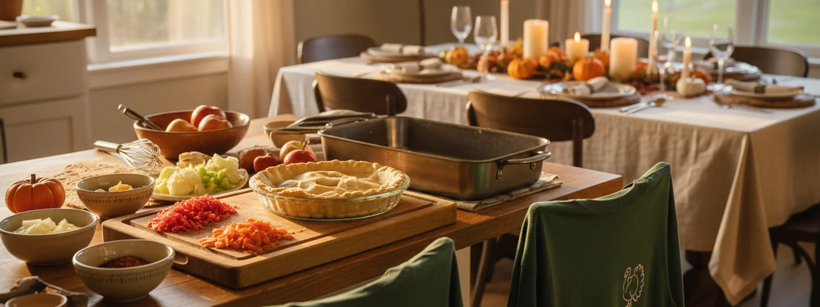 Thanksgiving Host Survival Guide: Tips for a Smooth Dinner (and Your Outfit) - Thanksgiving Shirts