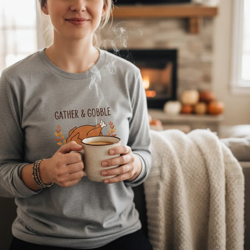 Thanksgiving Outfit Ideas for Women: From Kitchen to Couch Comfort - Thanksgiving Shirts