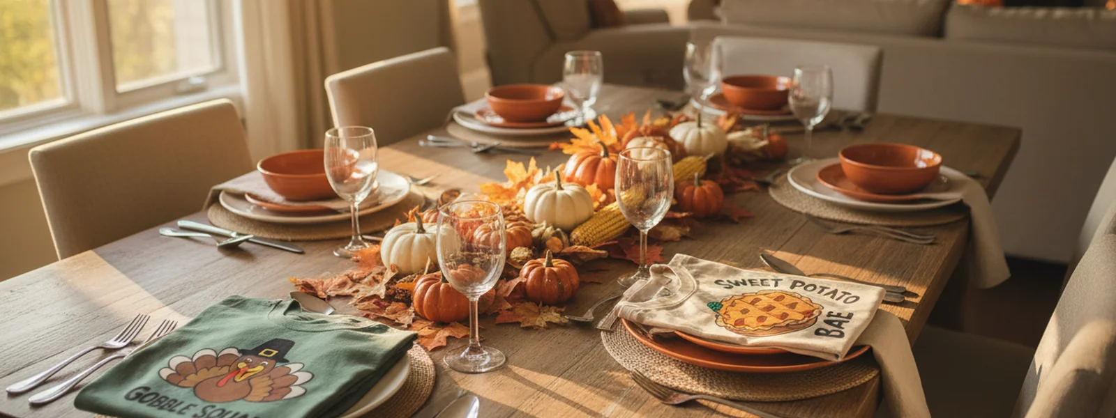 Thanksgiving Shirts for a Family of 4: The 4-Pack Bundle Breakdown - Thanksgiving Shirts